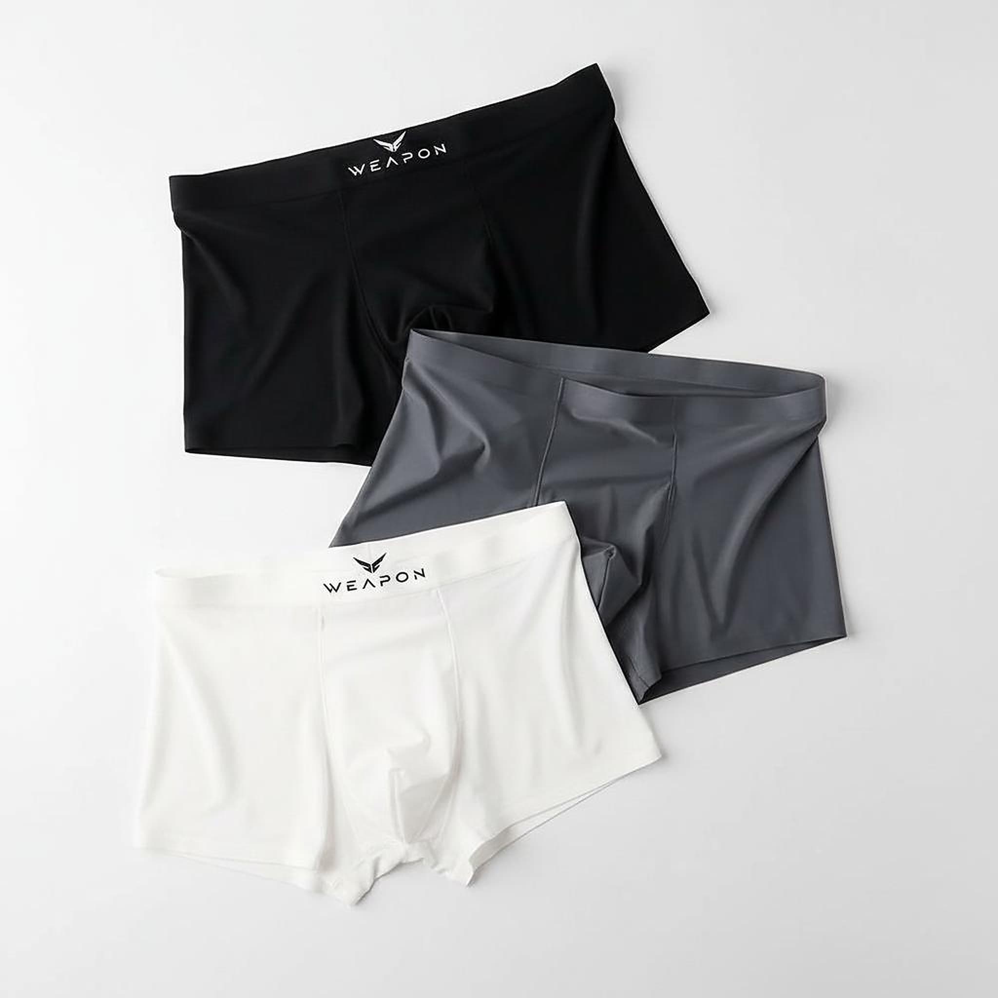 Cueca masculina premium WEAPON Comfort em tecido leve com toque gelado